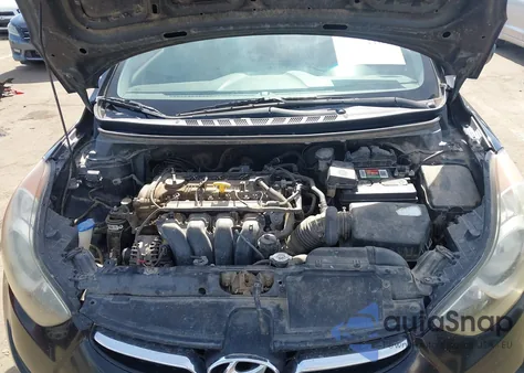 2013 Hyundai Elantra Gls from USA, damaged, VIN KMHDH4AE4DU765489